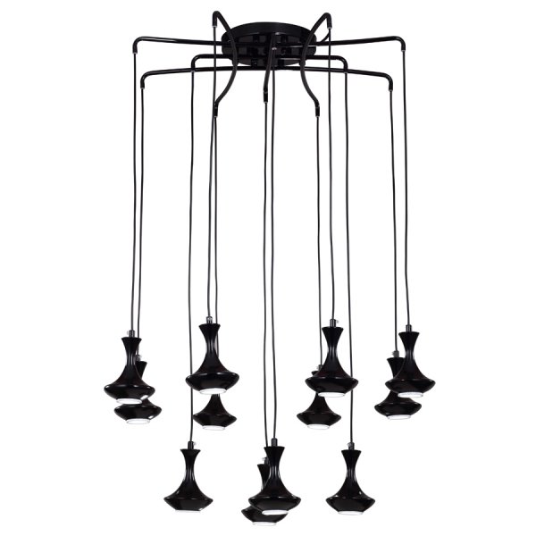 Люстра Tracery Pendant Black Черный Люстра Tracery Pendant Black Черный в Барнауле | Loft Concept
