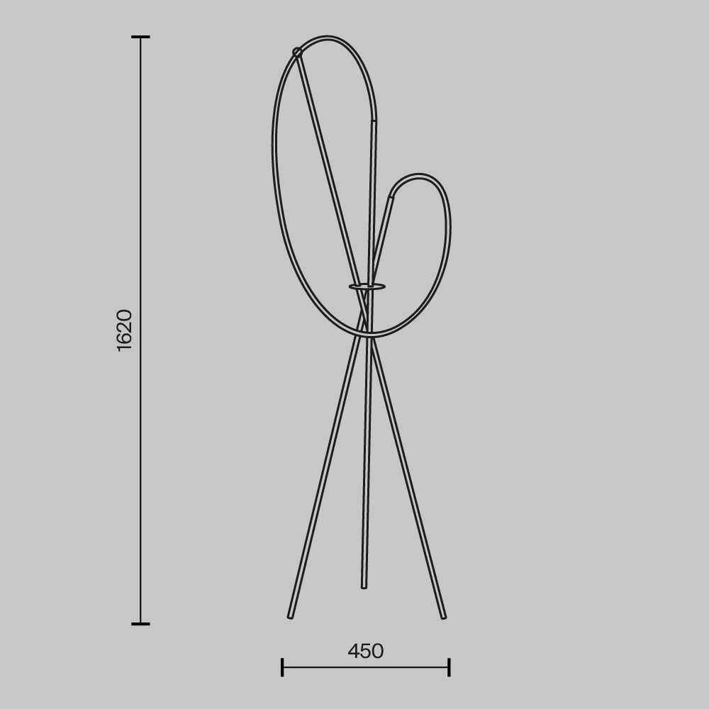 Напольный светильник Crochet 3000К 36Вт в Барнауле