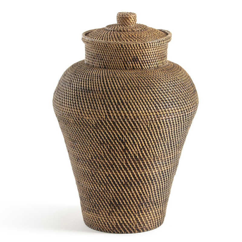 Ваза с крышкой Wicker Vase Ваза с крышкой Wicker Vase в Барнауле | Loft Concept