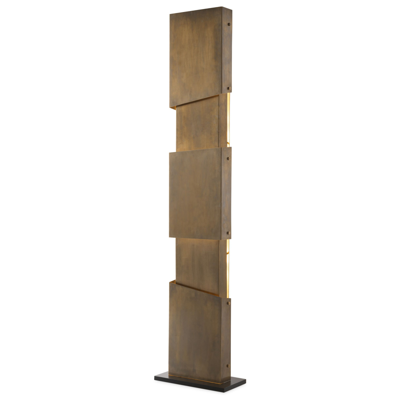 Торшер Eichholtz Floor Lamp Shadow Винтажная латунь Торшер Eichholtz Floor Lamp Shadow Винтажная латунь в Барнауле | Loft Concept