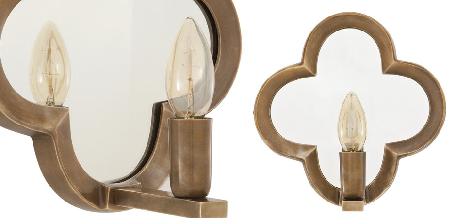 Бра Eichholtz Wall Lamp West Lake Brass - Loft-Concept в Барнауле