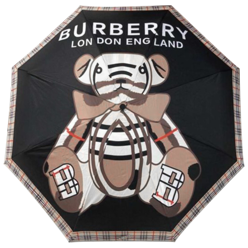 Зонт раскладной BURBERRY дизайн 005 Черный цвет Черный Коричневый Бежевый Зонт раскладной BURBERRY дизайн 005 Черный цвет Черный Коричневый Бежевый в Барнауле | Loft Concept