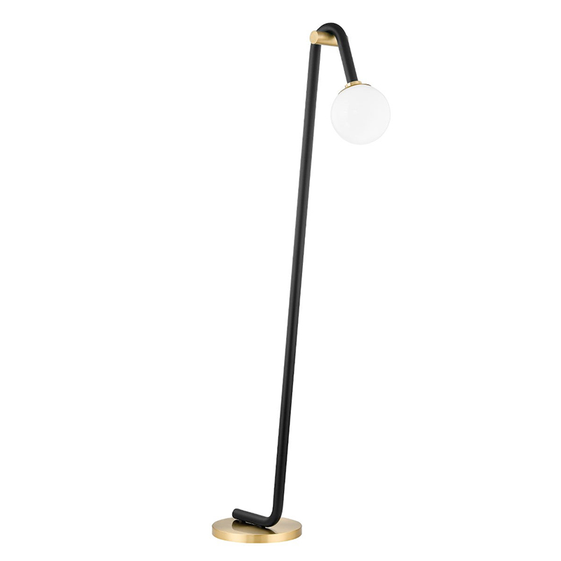 Торшер Paulson floppy floor lamp gold Черный Золотой Торшер Paulson floppy floor lamp gold Черный Золотой в Барнауле | Loft Concept