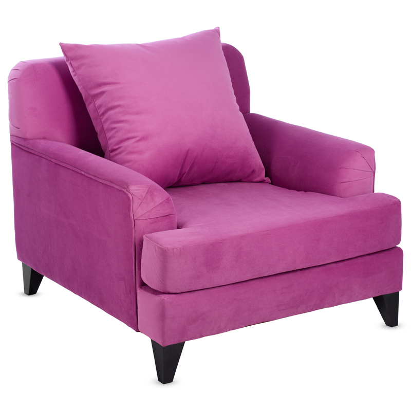 Кресло Grace Deep Pink Фуксия Черный Кресло Grace Deep Pink Фуксия Черный в Барнауле | Loft Concept