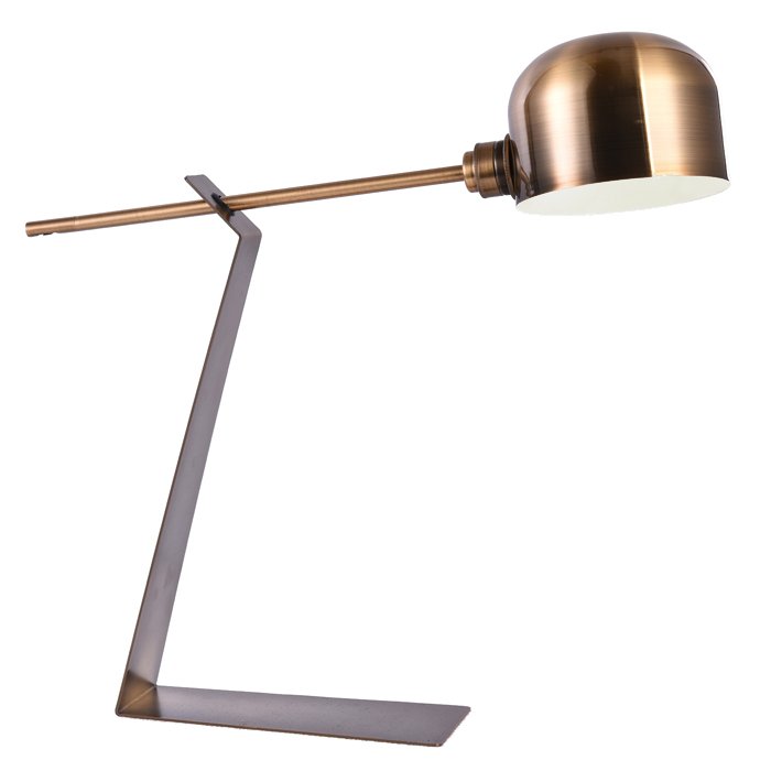 Рабочая лампа Brass Loft Table Lamp II Латунь Рабочая лампа Brass Loft Table Lamp II Латунь в Барнауле | Loft Concept