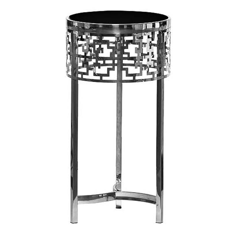 Подставка Yen Geometry silver 70 Серебряный Подставка Yen Geometry silver 70 Серебряный в Барнауле | Loft Concept
