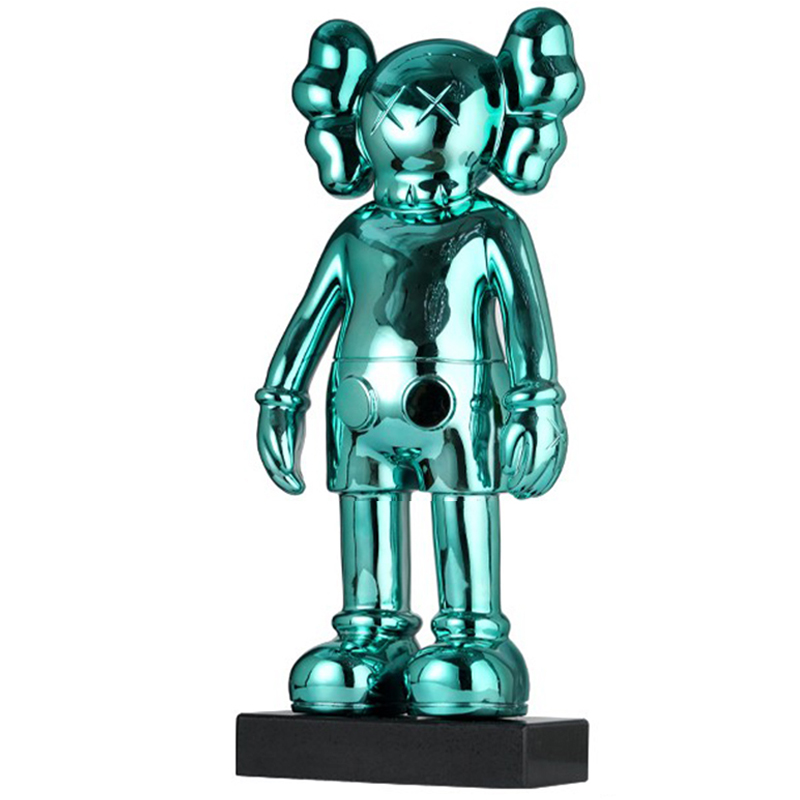 Статуэтка KAWS Turquoise on stand Бирюзовый Статуэтка KAWS Turquoise on stand Бирюзовый в Барнауле | Loft Concept