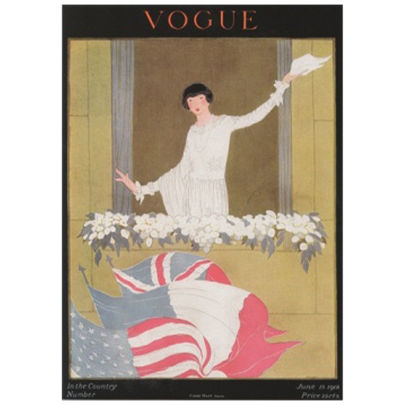 Постер Vogue Cover 1918 June  в Барнауле | Loft Concept 