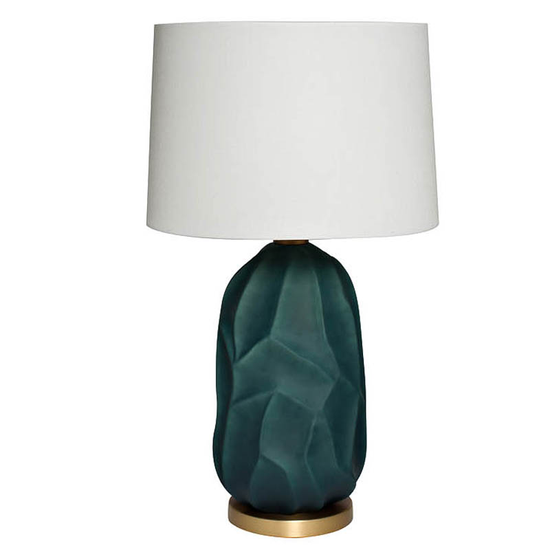 Настольная лампа Birante Table Lamp Малахит Белый Настольная лампа Birante Table Lamp Малахит Белый в Барнауле | Loft Concept