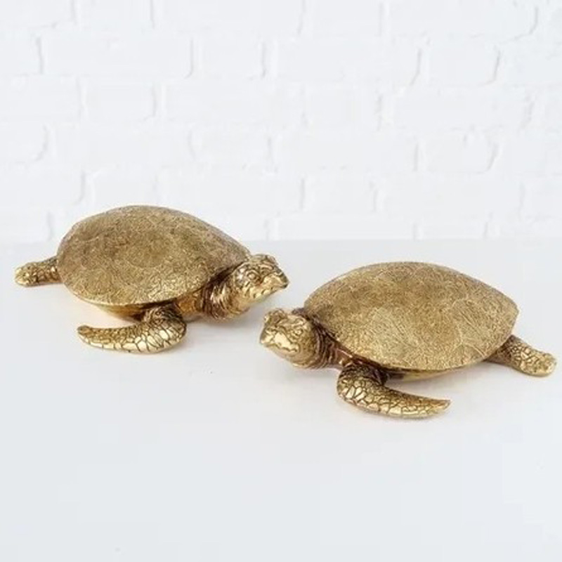 Статуэтка Sea Turtle Золотой Статуэтка Sea Turtle Золотой в Барнауле | Loft Concept
