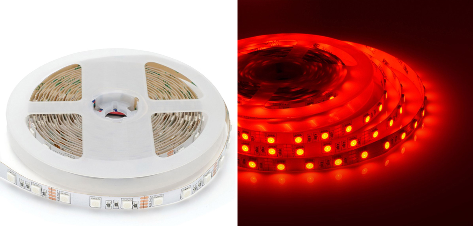 Светодиодная лента 14,4W/m 60LED/m 5050SMD разноцветная 5M Светодиодная лента 14,4W/m 60LED/m 5050SMD разноцветная 5M - Loft-Concept в Барнауле
