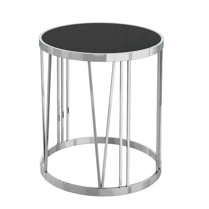 Стол V-section Table 50 Хром Глянцевый черный Стол V-section Table 50 Хром Глянцевый черный в Барнауле | Loft Concept