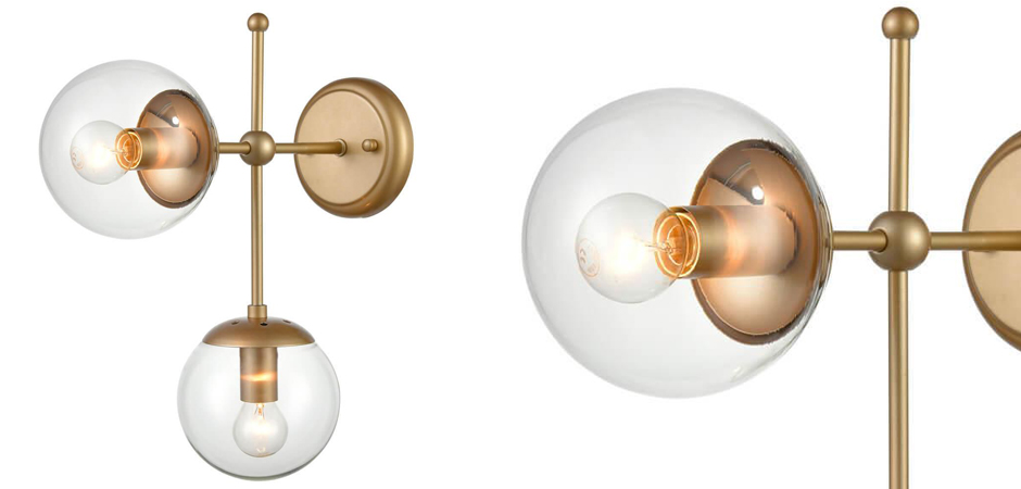 Бра Gold Balls Bra 2 Бра Gold Balls Bra 2 - Loft-Concept в Барнауле