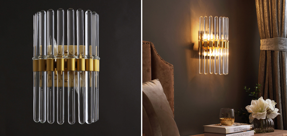 Бра Glass Tubes Sconces Бра Glass Tubes Sconces - Loft-Concept в Барнауле