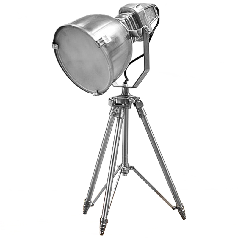 Настольная лампа Enrico Loft Table lamp Белый Хром Настольная лампа Enrico Loft Table lamp Белый Хром в Барнауле | Loft Concept