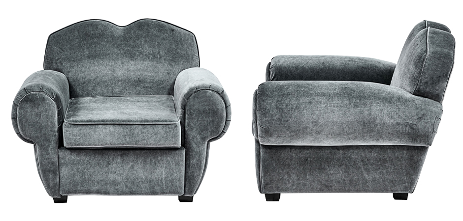 Кресло Braganza Chair Gray Кресло Braganza Chair Gray - Loft-Concept в Барнауле