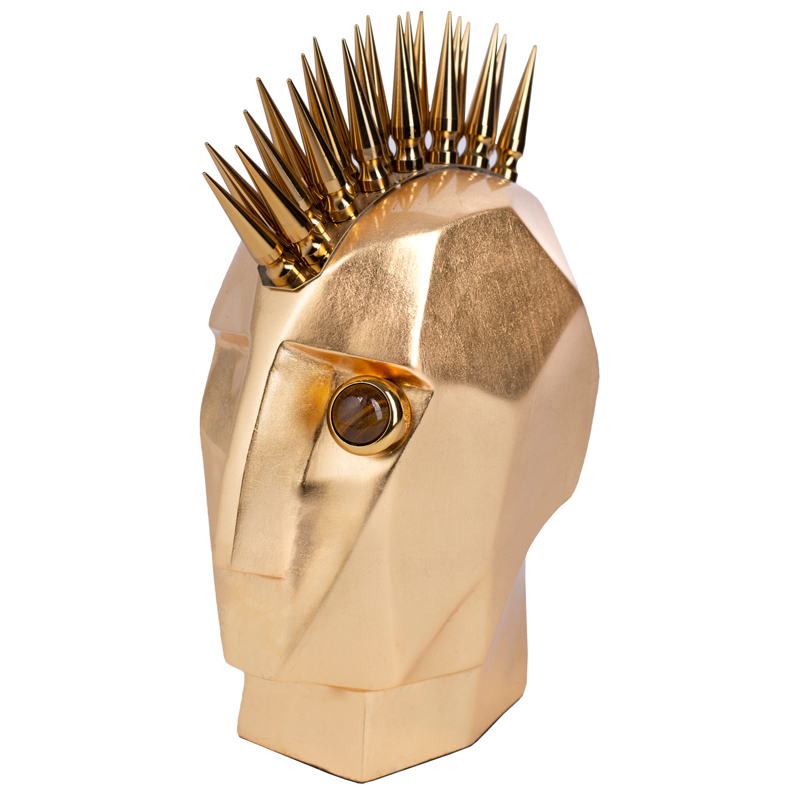 Аксессуар Kelly Wearstler Head Trip Sculpture Gold Золотой Глянцевое золото Аксессуар Kelly Wearstler Head Trip Sculpture Gold Золотой Глянцевое золото в Барнауле | Loft Concept