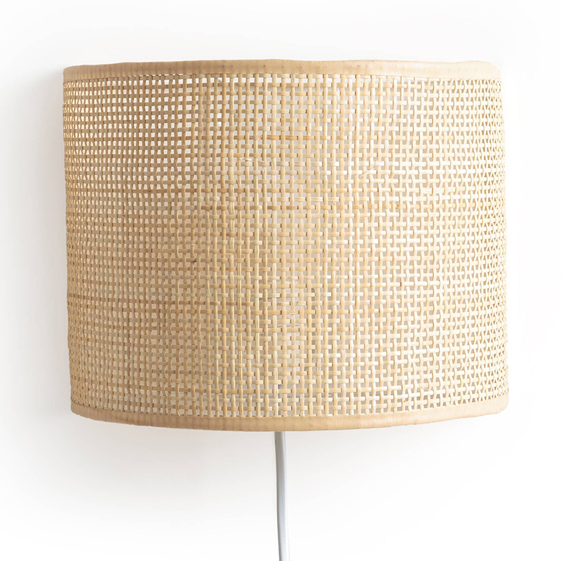 Бра Ottar Wicker Bamboo Cane beige Бежевый Бра Ottar Wicker Bamboo Cane beige Бежевый в Барнауле | Loft Concept