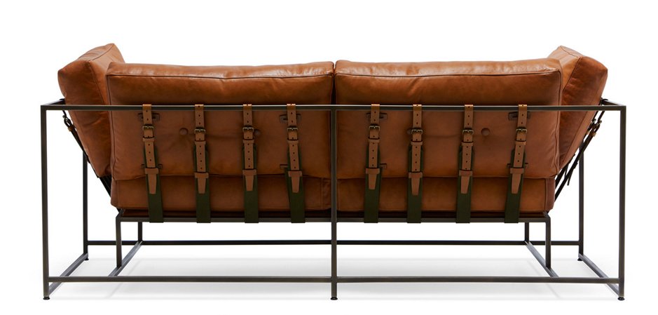 Двухместный диван Two Seat Encounter Leather Sofa Двухместный диван Two Seat Encounter Leather Sofa - Loft-Concept в Барнауле