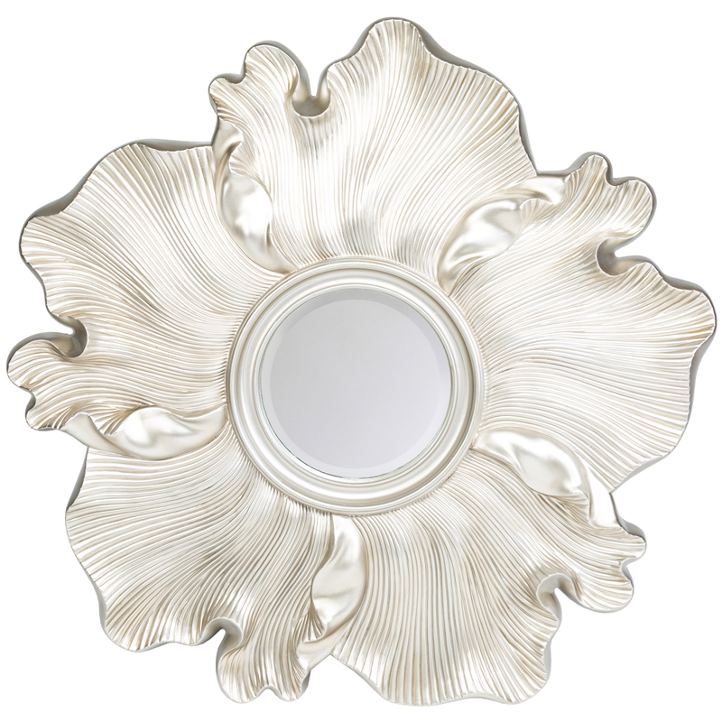 Зеркало Silver Flower Mirror Зеркало Серебряный Зеркало Silver Flower Mirror Зеркало Серебряный в Барнауле | Loft Concept