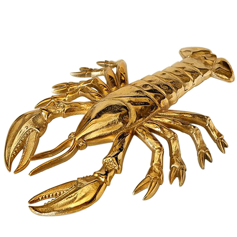 Статуэтка Golden Crayfish Золотой Статуэтка Golden Crayfish Золотой в Барнауле | Loft Concept