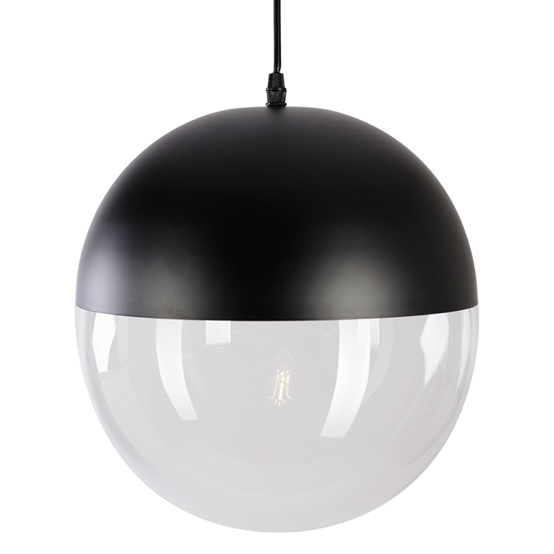 Подвесной светильник pendant lamp SPHERE 1 Черный Прозрачное Стекло Подвесной светильник pendant lamp SPHERE 1 Черный Прозрачное Стекло в Барнауле | Loft Concept