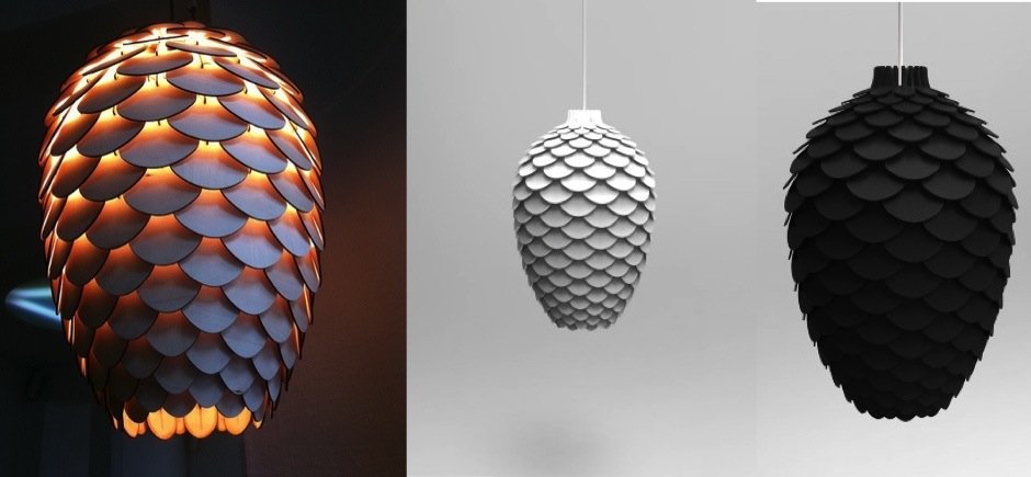 Люстра Pinecone Wooden King Люстра Pinecone Wooden King - Loft-Concept в Барнауле
