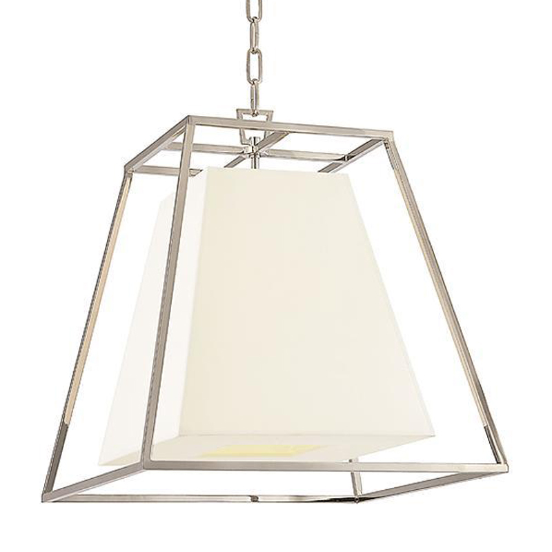 Люстра Geerte Chandelier nickel Никель Белый Люстра Geerte Chandelier nickel Никель Белый в Барнауле | Loft Concept