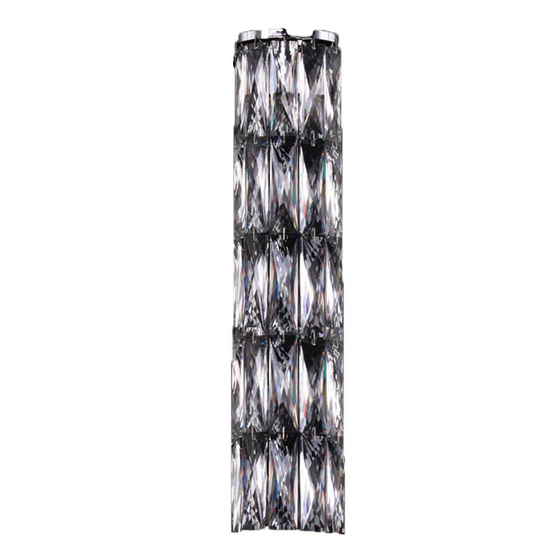 Бра Crystal Regena Chrome Wall Lamp 5 Хром Прозрачный (Transparent) Бра Crystal Regena Chrome Wall Lamp 5 Хром Прозрачный (Transparent) в Барнауле | Loft Concept