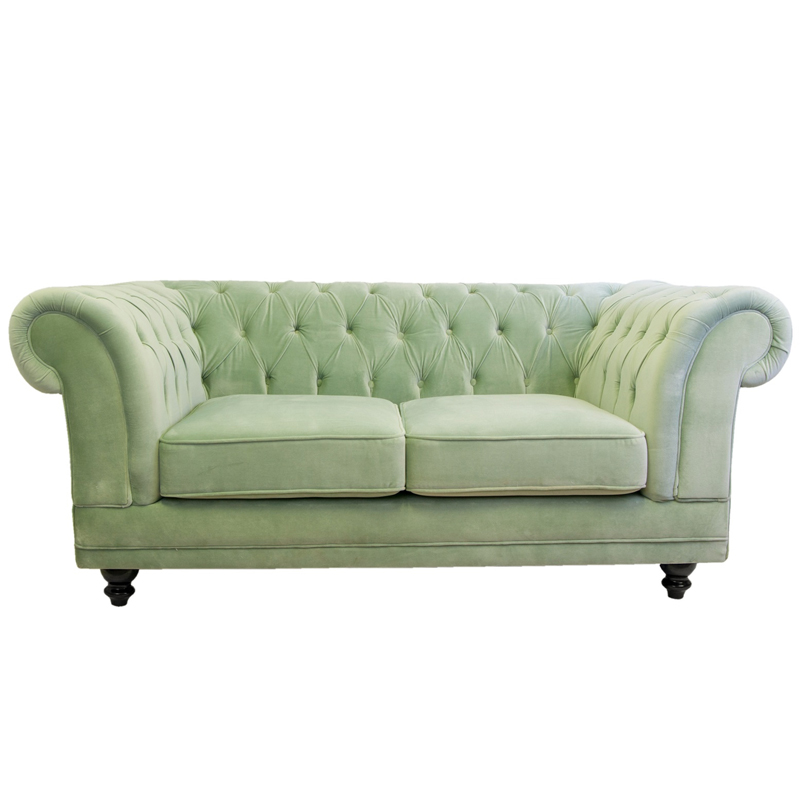 Диван Armel Sofa velour Зеленый Диван Armel Sofa velour Зеленый в Барнауле | Loft Concept