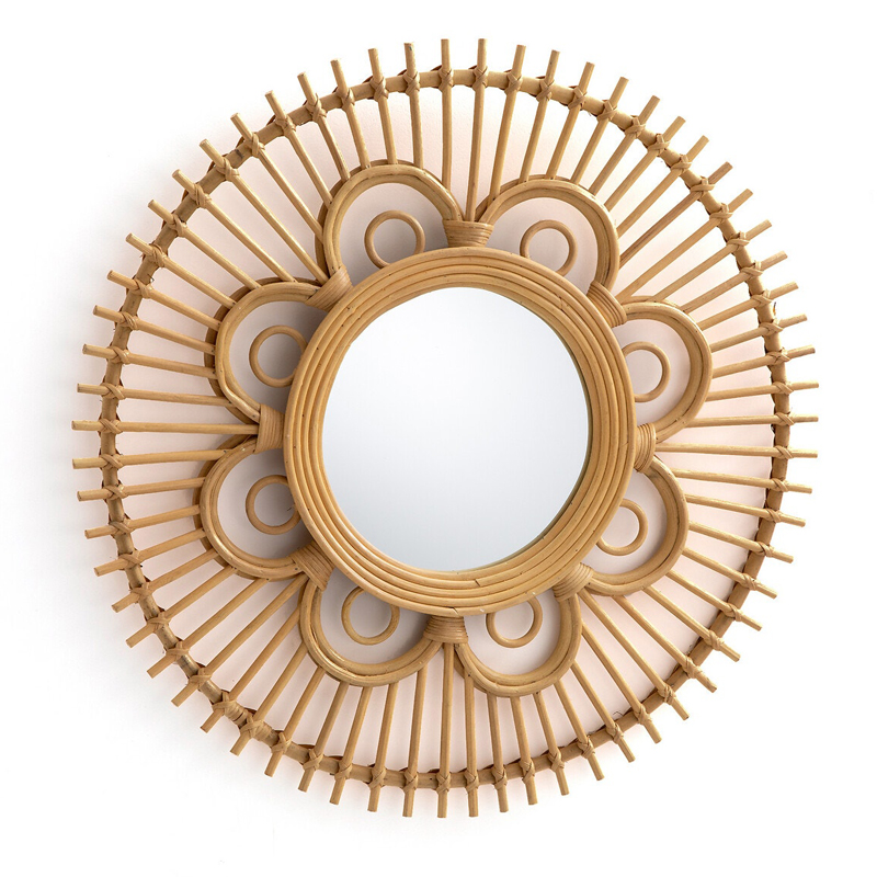 Зеркало Mirror Rattan Round D65 Зеркало Mirror Rattan Round D65 в Барнауле | Loft Concept