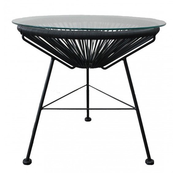 Приставной стол Acapulco side table Black Морская синь Желтый Черный Белый Зеленый Оранжевый Приставной стол Acapulco side table Black Морская синь Желтый Черный Белый Зеленый Оранжевый в Барнауле | Loft Concept