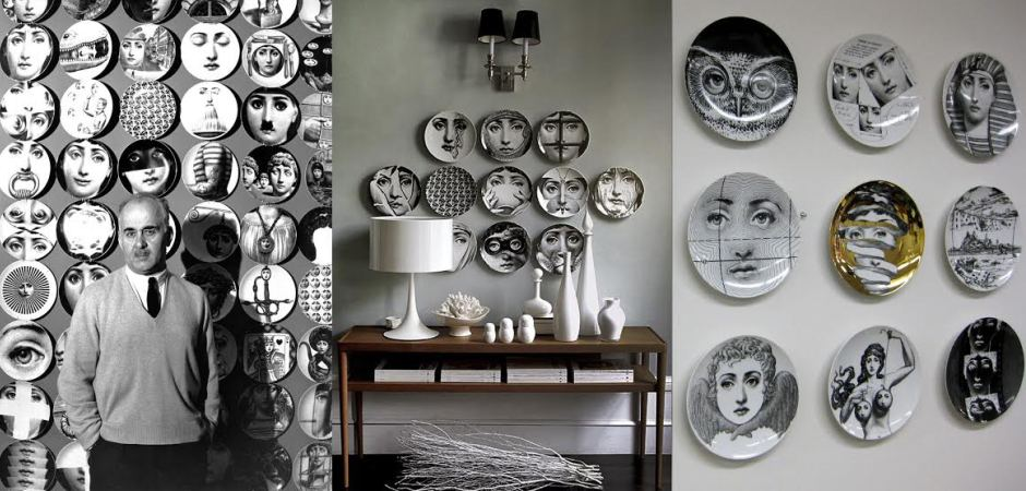 Декоративная тарелка Fornasetti 30.CR.BW.R01-077 - Loft-Concept в Барнауле