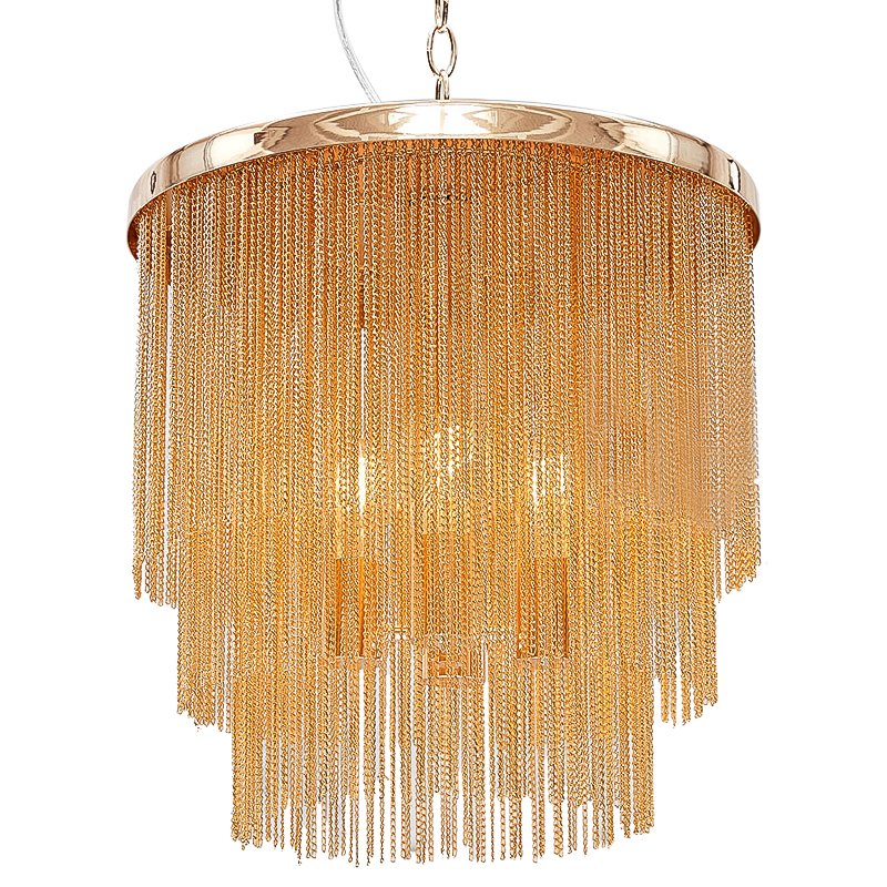 Люстра Atlantis Chain Cascade Bronze Chandelier Бронза Люстра Atlantis Chain Cascade Bronze Chandelier Бронза в Барнауле | Loft Concept