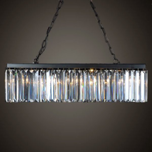 Люстра RH 1920 s ODEON Clear Glass Iron 90 Люстра RH 1920 s ODEON Clear Glass Iron 90 в Барнауле | Loft Concept