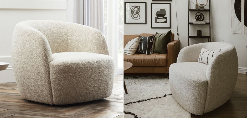 Кресло Boucle Armchair Pacific Кресло Boucle Armchair Pacific - Loft-Concept в Барнауле