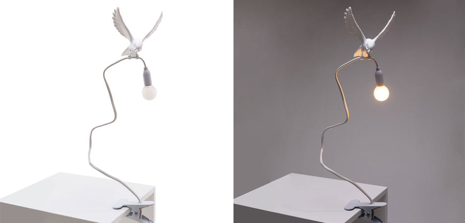 Настольная лампа Seletti Sparrow Landing Настольная лампа Seletti Sparrow Landing - Loft-Concept в Барнауле