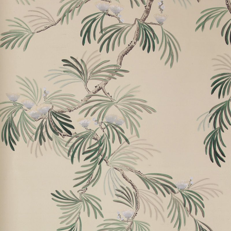 Обои ручная роспись Silk Tree Special Colurway on Sabbia slub silk Обои ручная роспись Silk Tree Special Colurway on Sabbia slub silk в Барнауле | Loft Concept