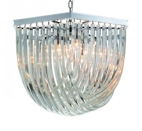 Люстра Chandelier Retro Lava 8 Хром Люстра Chandelier Retro Lava 8 Хром в Барнауле | Loft Concept
