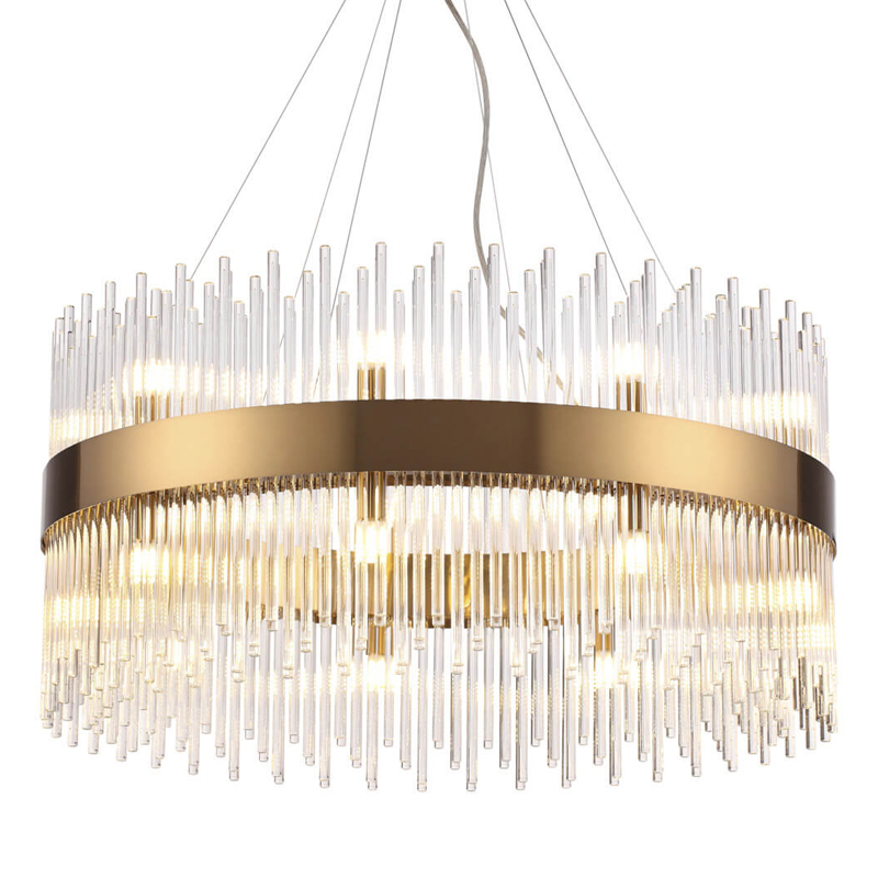 Люстра Nembus Lynn Chandelier Бронза Прозрачный Люстра Nembus Lynn Chandelier Бронза Прозрачный в Барнауле | Loft Concept
