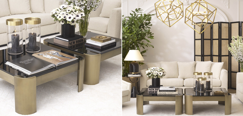 Кофейный стол Eichholtz Coffee Table Courrier Кофейный стол Eichholtz Coffee Table Courrier - Loft-Concept в Барнауле