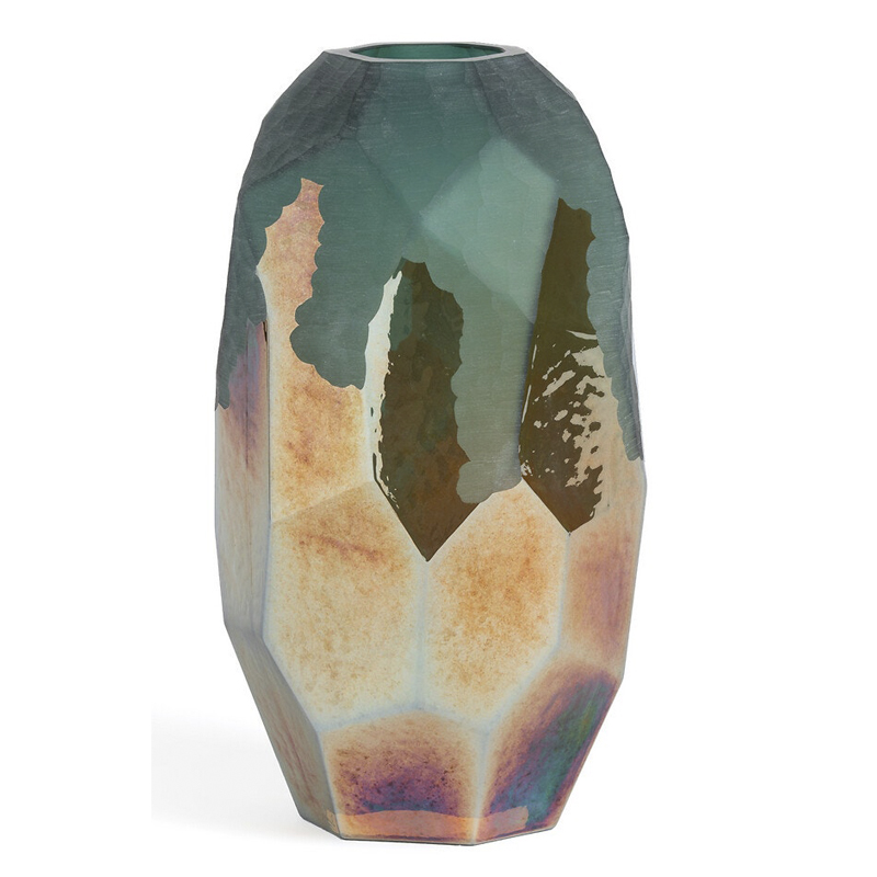 Ваза Giacomo Vase 35 Зеленый Золотой Ваза Giacomo Vase 35 Зеленый Золотой в Барнауле | Loft Concept