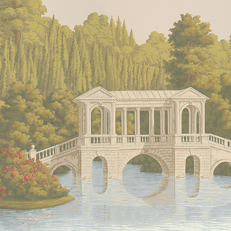Обои ручная роспись English Landscape Special Colourway on scenic paper 2 Обои ручная роспись English Landscape Special Colourway on scenic paper 2 в Барнауле | Loft Concept