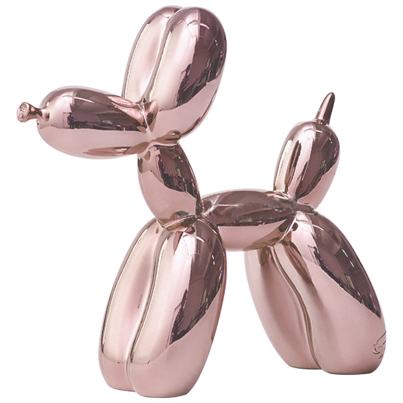 Статуэтка Jeff Koons Balloon Dog Chrome Pink Розовое золото Статуэтка Jeff Koons Balloon Dog Chrome Pink Розовое золото в Барнауле | Loft Concept