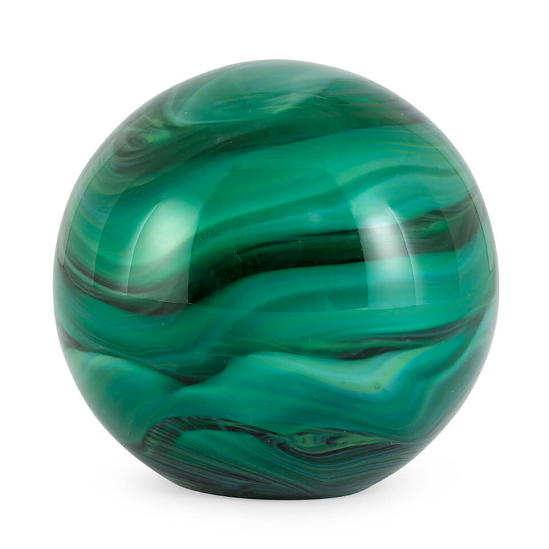 Статуэтка Ball Glass Malaki Изумрудный Статуэтка Ball Glass Malaki Изумрудный в Барнауле | Loft Concept