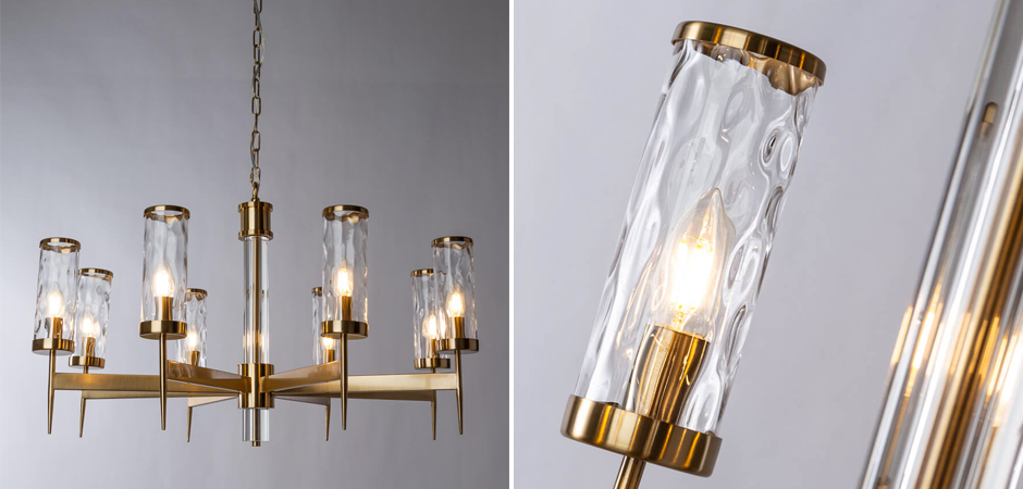 Люстра Brass Wheel в Американском стиле Люстра Brass Wheel в Американском стиле - Loft-Concept в Барнауле