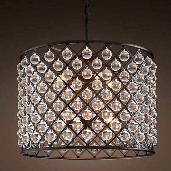 Люстра RH SPENCER HOOP CHANDELIER 70 Черный Люстра RH SPENCER HOOP CHANDELIER 70 Черный в Барнауле | Loft Concept