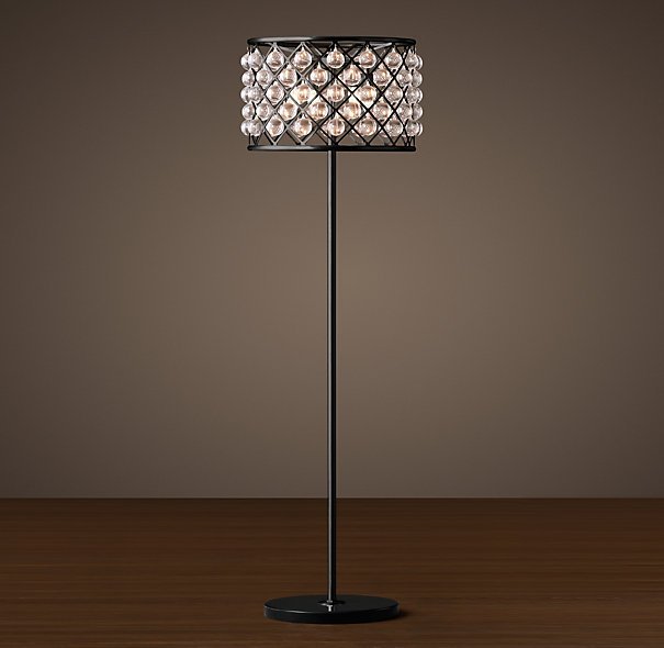 Напольная лампа RH Spencer Floor Lamp Черный Напольная лампа RH Spencer Floor Lamp Черный в Барнауле | Loft Concept