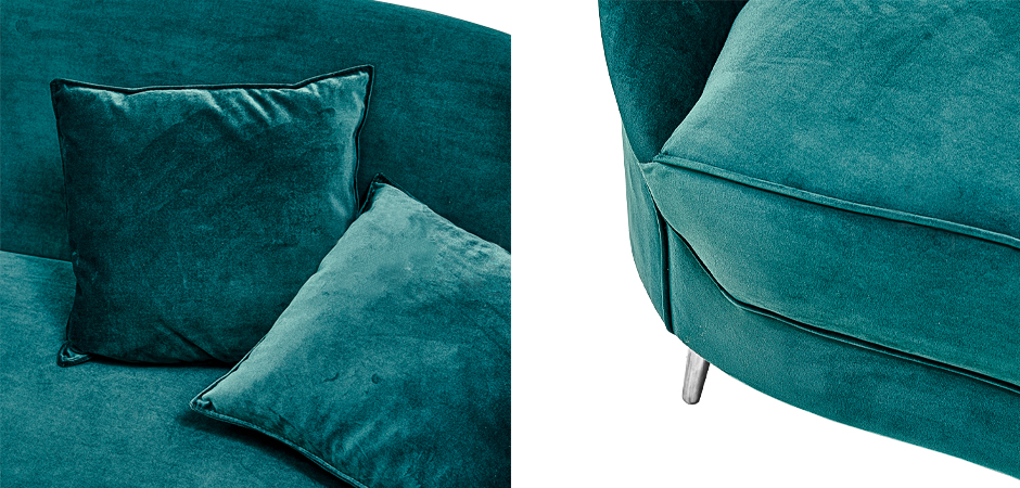 Диван Paulet Sofa Изумрудный велюр Диван Paulet Sofa Изумрудный велюр - Loft-Concept в Барнауле