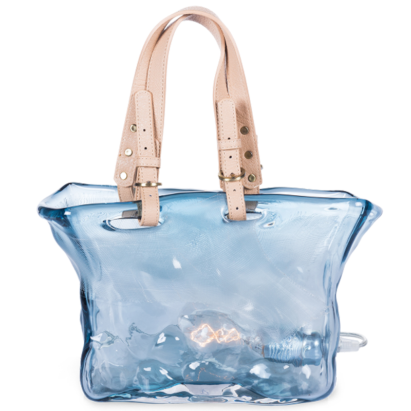 Настольная лампа Bag Lamp blue Голубой Настольная лампа Bag Lamp blue Голубой в Барнауле | Loft Concept